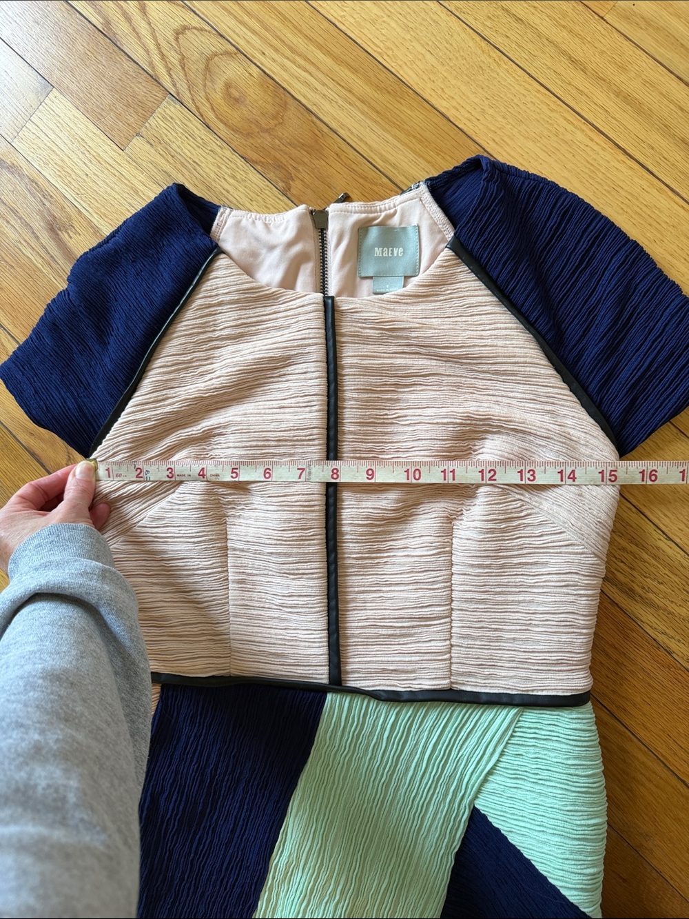 Anthropologie Maeve Danita Color Block Dress - Picture 12 of 13